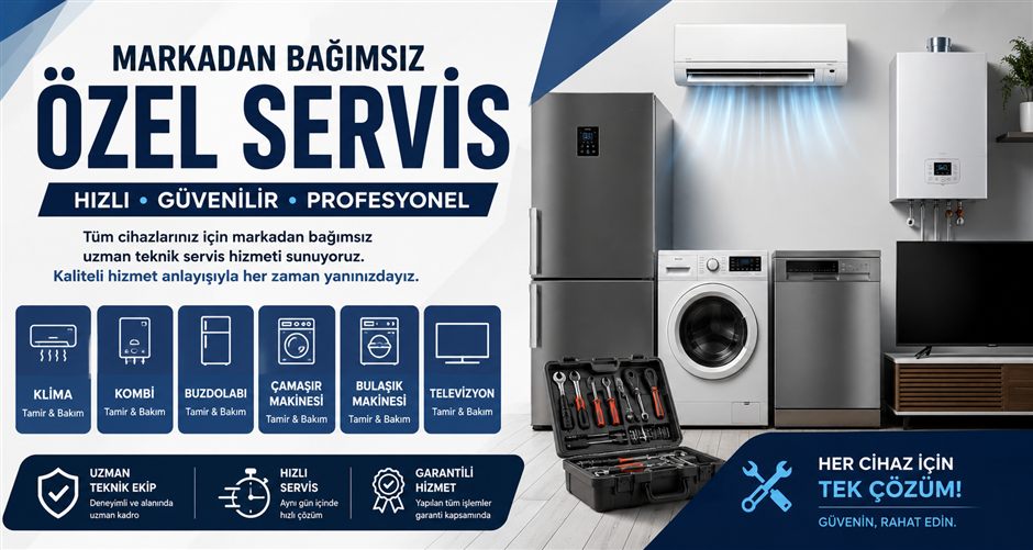 Gümüşhacıköy Midea Servisi — markadan bağımsız özel servis